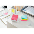 Post-it - Feuillets éclair pour distributeur, collection Paradis floral, 3 po x 3 po, 100 feuillets/bloc, 600 feuilles, paquet de 6-Adhésif unique conçu pour le papier ou les agendas