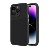 AXS - PROTech Plus etui mince anti-choc avec double couches pour Apple iPhone 14 Pro Max, Noir-Resistant aux chutes jusqu'a 10 pieds