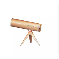 Inovaxion - Séchoir à cheveux Handsfree avec trépied réglable - doré rose-Conception sans poignée révolutionnaire : Élimine la poignée traditionnelle encombrante pour une esthétique moderne et une manipulation sans effort