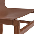 Modway - Sonora Cuir Fauteuil d’appoint de salle à manger - Brun de muscade-9