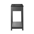 Modway - Altura 36" Vanette de salle de bain - Gris Noir-Capsules de pied non marquées