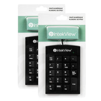 IntekView - Pavé Numérique - Paquet de 2-Connexion : USB