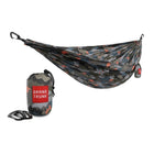 Grand Trunk - Hamac double Trunk Tech - Camouflage urbain-Plus solide, léger et compact que les hamacs standards de 11 pi