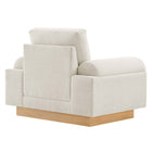 Modway - Oasis Rembourré Tissu Fauteuil - Ivoire-Assemblée requise