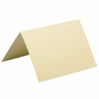 JAM Paper - Strathmore - Cartes pliantes - 80 lb - Format A7 - 5,25 po x 7,25 po - Vélin ivoire - paquet de 25-Couleur : ivoire tissé.