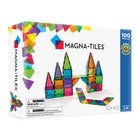 MAGNA-TILES Ensemble De Construction Magnetic Classique De 100 Pièces-Ce Qui Est Inclus: 100 formes géométriques translucides en 6 couleurs différentes. Cet ensemble comprend des carrés (4 grands, 50 petits) et des triangles (20 équilatéraux, 11 droits, 15 isocèles)