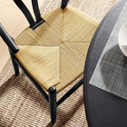 Modway - Amish 29" Chaise à manger - Noir-Hauteur de 29"