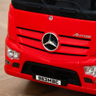 Mercedes-Benz - Qaba antos licensed baby car, kids Ride-On car - rouge-Encourage les tout-petits à faire de l’exercice et à marcher tout en s’amusant 