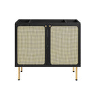 Modway - Chaucer 36" Vanette de salle de bain - Noir noir-8