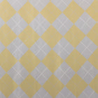  JAM PAPER - Papier cadeau de Noël - 76 cm x 3,65 m - Motif losanges argenté et doré-Fabriqué avec du papier lisse de haute qualité, emballez vos cadeaux avec ce papier cadeau de Noël festif !
