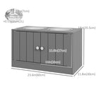 PawHut - Bols surélevés pour grande station d’alimentation pour animaux avec support - gris-Couleur : Gris 