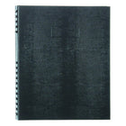 Blueline - Livre de notes NotePro à couverture rigide - 10,75 po L x 8,75 po H - Gris - 200 pages-Feuille d'index
