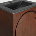 Modway - Appia 24" Vanette de salle de bain - Noir noyer-8