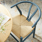 Modway - Amish 29" Chaise à manger - Harbor Blue-Hauteur de 29"