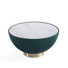Manhattan Comfort - Ensemble de 2 tables : table basse Anderson moderne 71,5 cm et table d’appoint 40 cm - Vert-Livré chez vous entièrement assemblé Aucun assemblage requis