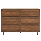 Modway - Vespera 6 tiroirs Commode, Noyer-Assemblée requise