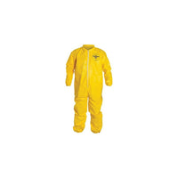 Dupont – Combinaison de protection Tychem Qc avec élastiques, jaune, grand, 6/pqt (QC125S-L)-Couleur : Jaune