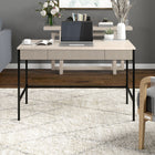 Hudson&Canal - Bureau Nolan 48" - Aulne blanc-Caractéristiques assemblage facile