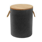 Zuo - Beban Table d’appoint - Naturel/Noir-Dimensions: 13,8 po L x 13,8 po L x 17,7 po H
