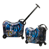 Bioworld - Valise porteur - Batman-Fonction porteur : conçue pour que les enfants puissent s’asseoir et se déplacer confortablement