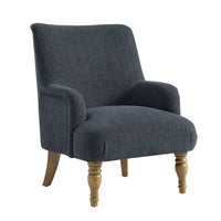Modway - Ellington Tissu tapis Fauteuil d’accent - Bleu ardoise-Fauteuil d’accent polyvalent