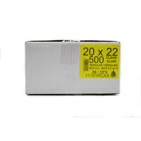 Eco II -  Sacs à ordures Oxo-Biodégradable - 22 po x 24 po -  regulier - clair tinté - 25/rouleau - paquet de 500-20 po x 22 po