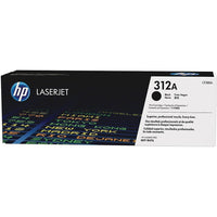 HP − Cartouche de toner LaserJet noir 312A (CF380A)-Couleur : Noir