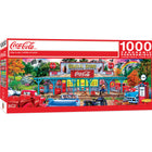 Masterpieces Puzzle Company - Coca-Cola casse-tête panoramique de 1,000 pièces-1+ Joueurs