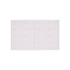 The Happy Planner - Planificateur daté Organized format classique 2026–2027 à dos carré souple - 9-13/16 po x 8-11/16 po - Douce fraise-Illustrations de fraises signées Heather McLaughlin, gracieuseté de Pink Light Studio