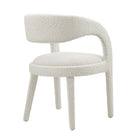 Modway - Pinnacle Boucle Tapis Chaise à manger Ensemble de 2 - Ivoire-8