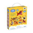Banana Panda - Puzzle J'adore les chiens, à partir de 3 ans-Les puzzles ont 4 à 6 pièces chacun.