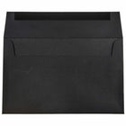 JAM Paper - Enveloppes d'invitation A10 - 6 x 9,5 - lin noir - Paquet de 50-Couleur : enveloppe en lin noir