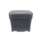 Tillson Brands - Grand bac à sel, gris, 200 kg, 23 po L x 32 po L x 30 po H-Bac de stockage de sel et de sable