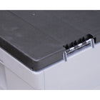Dura Housewares - coffre de rangement Deck - 18 P x 22,8 H x 46 L - Gris-4