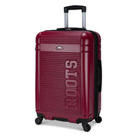 Roots - Valise Banff de taille moyenne - 24 po - Merlot-Fabriqué en ABS résistant
