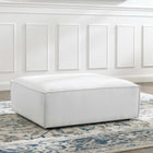 Modway - Restore Ottoman - Blanc-Rembourrage en tissu polyester durable