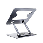ShoppingAll - Support D’Ordinateur Portable Avec Base Rotative À 360° Pour Ordinateurs Et Tablettes Jusqu’à 17,3 Pouces – SA-LS8R-GRAY (Paquet De 5)-Compatibilité Étendue – Convient aux ordinateurs portables et tablettes de 11” à 17,3”.