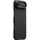 PITAKA - Étui tactile Woven pour iPhone 17 Air - Noir/Gris-Propulsé par notre technologie exclusive PitaTap