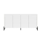 Manhattan Comfort - Buffet Moderne Abbey 170 cm - Blanc-Buffet moderne et meuble de rangement pour salle à manger et salon
