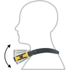 CAT - Lampe de cou ajustable 200 lumens-Deux modules lumineux pivotants : Chaque DEL pivote indépendamment pour un positionnement personnalisable du faisceau dans les zones étroites ou difficiles d'accès