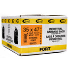 Eco II -  Sacs à ordures - 35 po x 50 po - fort - noir -  paquet de 125-Paquet de 125