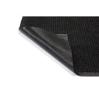 Edgewood - Tapis Twin Rib Pour Trafic Léger - 2 pi l x 3 pi L - Charbon-Style de la surface à nervures linéaires