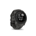 Garmin - Montre connectée Instinct E - 40 mm - Noir avec bracelet anthracite-Testée pour sa robustesse - La montre intelligente Instinct E est étanche à 10 ATM et conçue selon la norme MIL-STD-810 pour la résistance thermique et aux chocs.