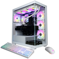 CyberPowerPC - Ordinateur de bureau de jeu - Intel Core Ultra 9 285K - NVIDIA GeForce RTX 5080 16 Go - 32 Go DDR5 - Disque SSD PCIe 4,0 de 2 To-Intel Core Ultra 9 285K 3,7GHz (Max 5,7GHz)