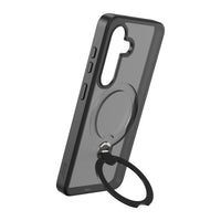 AXS - PROShield Stand MagSafe Compatible pour Samsung Galaxy S26 - Fumé-Pied rotatif à 360° pour visionnement en mode portrait ou paysage 
