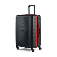 Reebok - Valise à roulettes pivotantes à coque rigide 26 po Hoop - Noir-Roulettes pivotantes à 360° pour un déplacement fluide, silencieux et sans effort