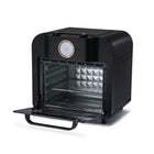 Commercial Chef - Friteuse à air multifonctionnelle 1500 W-Plus de fonctionnalités : Notre friteuse à air (15 lb) et cuiseur à pizza est doté de commandes à cadran mécaniques faciles à utiliser, d'une grille de four, d'un plateau ramasse-miettes amovible pour sous le grille-pain, d'un panier de friteuse à air et d'un plat de cuisson.