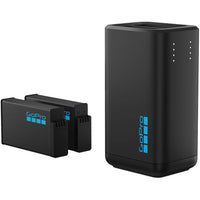 GoPro - Chargeur double pour MAX2 avec 2 batteries Enduro-Le chargeur à double batterie est la façon la plus rapide de recharger vos batteries MAX2