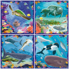 Ravensburger - Puzzle UP! Les animaux marins ensemble-Les différents nombres de pièces permettent de varier les expériences et motivent les enfants à constater leur progression