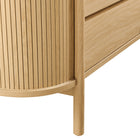Modway - Cadence 6 tiroirs Courbe Commode, Chêne-8